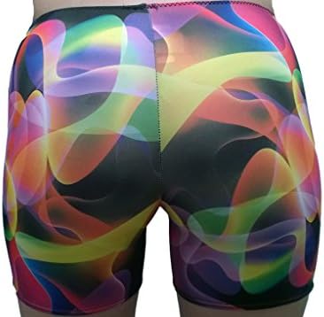 Outta Bounds Lava Lamp yoga shorts (Available in 3 lengths) (2.5" Adult Medium 6-8)