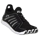 FILA Skele-toes Voltage Women's Running Shoes, Black/White