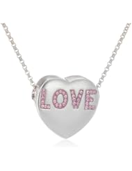 Sweetheart Jewelry Swarovski "Love Heart" Pendant Necklace, 18"
