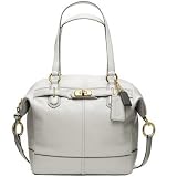 Coach Chelsea Leather Emerson North/South Satchel 17847 (Parchment)
