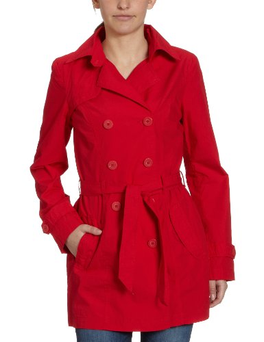 TOM TAILOR Damen Trench Coat, 38000180070/Nice Spring Trench, Gr. 40 (L), Rot (4163) Preisvergleich