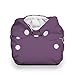 Thirsties Snap All-in-One Diapers, Iris, Newborn