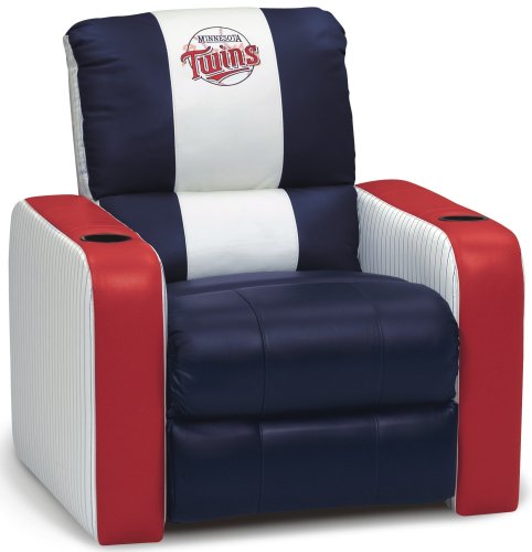 DreamSeat Minnesota Twins MLB Leather Recliner