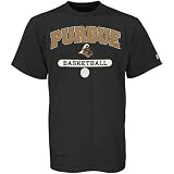Russell Purdue Boilermakers Black Basketball T-shirt