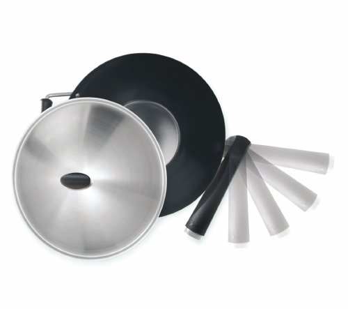 Ken Hom Tao EasyStore Wok, Carbon Steel, 32 cm