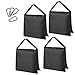 Emart Heavy Duty Sandbag Photo Studio Weight Bag Saddlebag Design for Photography Stand Light Stand Tripod -4 Packs Set