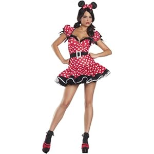 FLIRTY MOUSE (L/1X, RED/WHITE)
