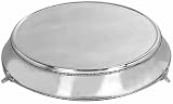 Round Cake Plate Steel Metal 18Diameter