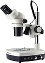 20x 40x BINOCULAR STEREO MICROSCOPE with DUAL LIGHTING