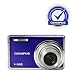 Olympus x-935 12MP Digital Camera with 4x Wide Angle Optical Zoom and 2.7 inch LCD (Blue) - Refurbished by Olympus