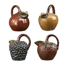 Club Pack of 16 Whimsical Mixed Fruit Decorative Water Pitchers by CC Home Furnishings