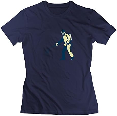 Best Hommcbr Navy Chic Pest Control Exterminator Spraying T Shirt Small Women