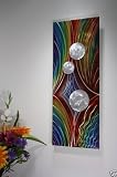 ABSTRACT METAL WALL ART BY WILMOS KOVACS