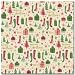 Whimsical Holiday Icons Scrapbook Paper