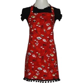 Sassy Cook'n 016770A Let's Sushi! Apron by 