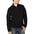 Merona&reg; 1/4 Zip Knit Top - Ebony