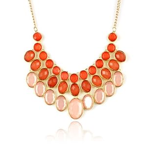 Funky Spring Choker for Women,gold Chain Statement Necklace,nl-1952