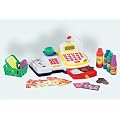 idde + spiel 45188660 - Supermarktkasse 38 cm mit Scanner/Rechner