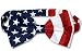 American Flag Men's Bow Tie USA Patriotic BOWTIE