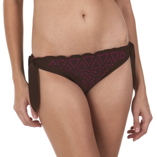 Mossimo Black: Mocktie Swim Bottoms - Espresso