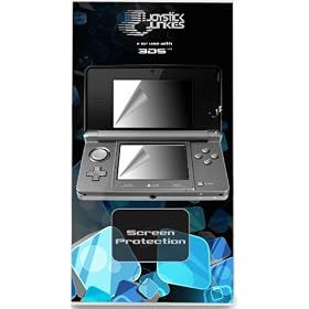 Joystick Junkies Top and Bottom Screen Protector (Nintendo 3DS)