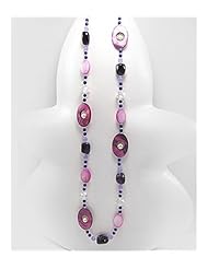 Dyed Mother of Pearl Necklace