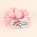 Denver Broncos Pink Pony Tail Holder