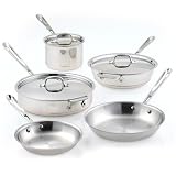 All-Clad Copper-Core 8-Piece Cookware Set