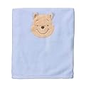 Bear Applique Plush Blankets
