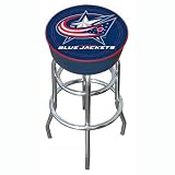 NHL Columbus Blue Jackets Padded Bar Stool