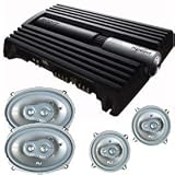 Review Sony-Fli SONY-FLI XM-ZR604,FI5,FI9 / Sony-FLI Pack With Sony XM-ZR604 3/4 Channel Amplifier, Fli FI5 5