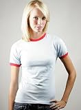 Alternative Apparel aa09 Basic Ringer Tee for Women