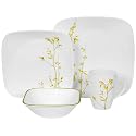 Corelle Kobe Square 16-Piece Dinnerware Set, Service for 4
