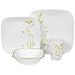 Corelle Kobe Square 16-Piece Dinnerware Set, Service for 4