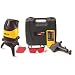 CST/berger 58-LM54E Multi-Line Cross Line Laser Level with Pulsing Beams and Laser Detector