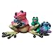 Kitty's Critters 8071 Full House Family of Frogs, 5-Inch Tall, Multi-Colored