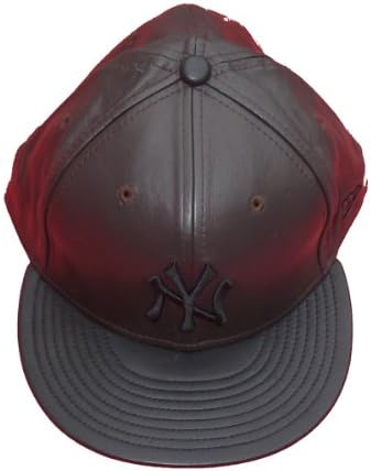 New York Yankees 2 Tone Leather Cap By New Era Size 8