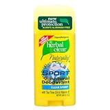 Cheap  Sports Supplements-21st Century, Herbal Clear Deodorant, Sport, 2.65-Ounce (Pack of 3)
