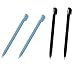 Pack of 4 DS Lite Stylus - Black And Blue + Free Screen Protector
