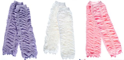 juDanzy Ruffle baby leg warmers in various colors for girls, toddler, child
