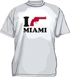 I Gun Miami Funny Men's tee Shirt in 6 colors Small thru 5XL