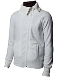 Doublju Mens Zip up Fleece Jacket in 3 Styles