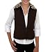 Amy Byer Girls 7-16 Animal Instincts Fashion Faux Fur Quilted Vest.