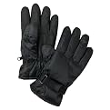 Men's Knit Ski Glove - Black