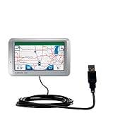 Classic Straight USB Cable for the Garmin Nuvi 750 with Power Hot Sync and Charge capabilities - Gomadic Brand w/ TipExchange Technology