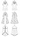 McCall's Costumes Ice Queen and Ice Princess Costume Sewing Pattern, Adult and child Sizes S-M-L-XL