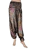 IMAGE OF Gorgeous Designer Indian Casual Printed Aladdin Style Baggy Harem Trouser
