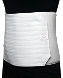 Gabrialla Women's Breathable Elastic Abdominal Binder, 12 Inches Wide, X-LARGE