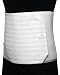 Gabrialla Women's Breathable Elastic Abdominal Binder, 12 Inches Wide, Medium