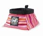 Planet Dog Travel Food & Water Bowl Pink Stripe Small
